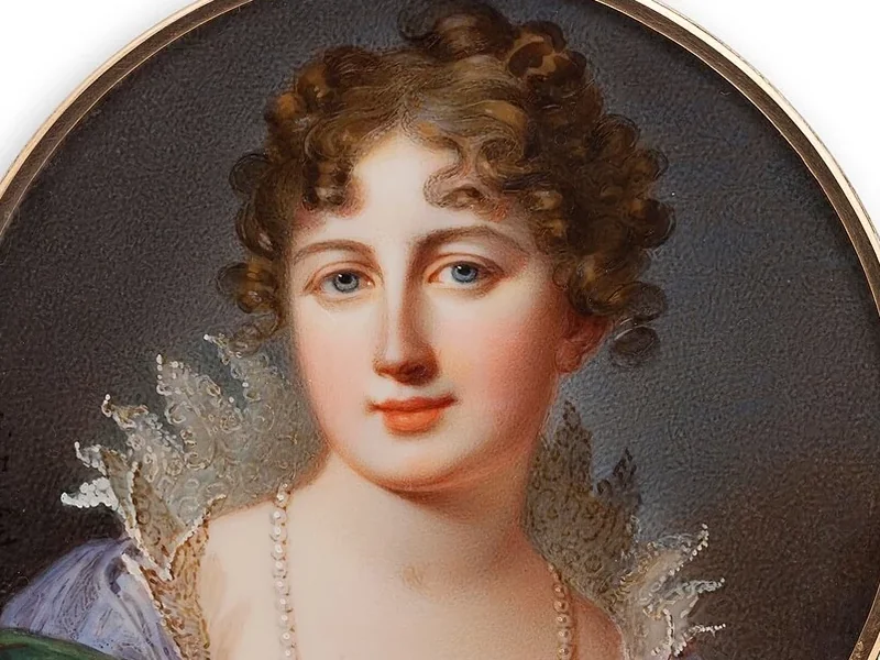 1767-Johann Dominik Bossi - Ritratto di una signora